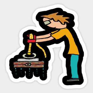 Magnet Fishing Sticker